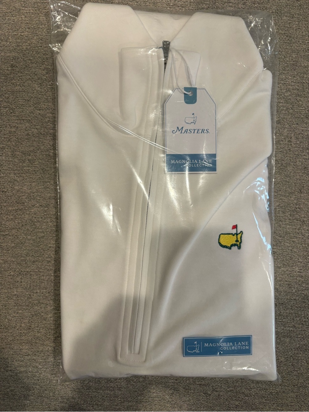 Masters Magnolia Lane Collection Women’s White Quarter-zip NEW 2026